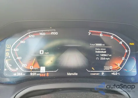 2021 BMW 330I z USA, uszkodzony, nr VIN 3MW5R1J0XM8C16186